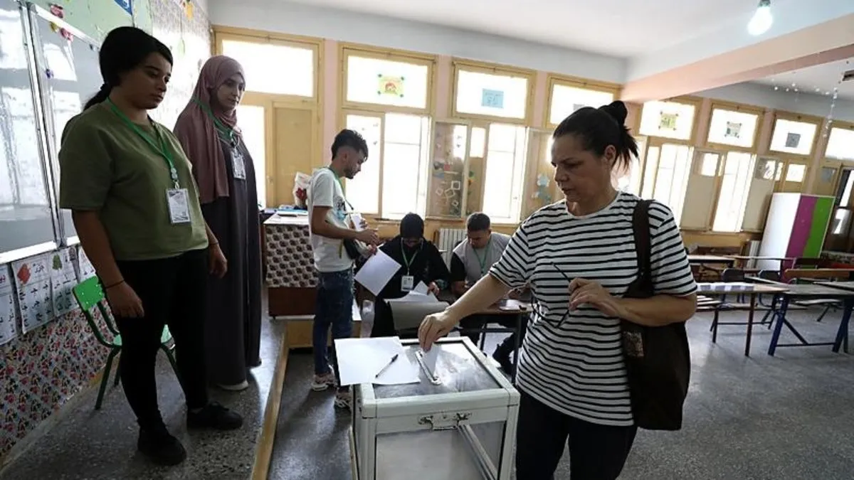 Cezayir’de oy verme işlemi sona erdi