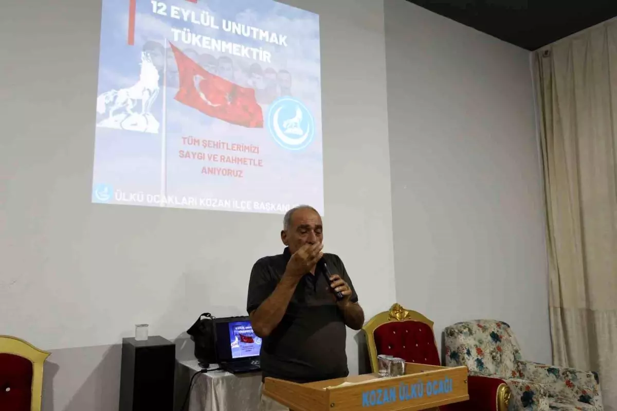 Kozan’da 12 Eylül Darbesi Anması
