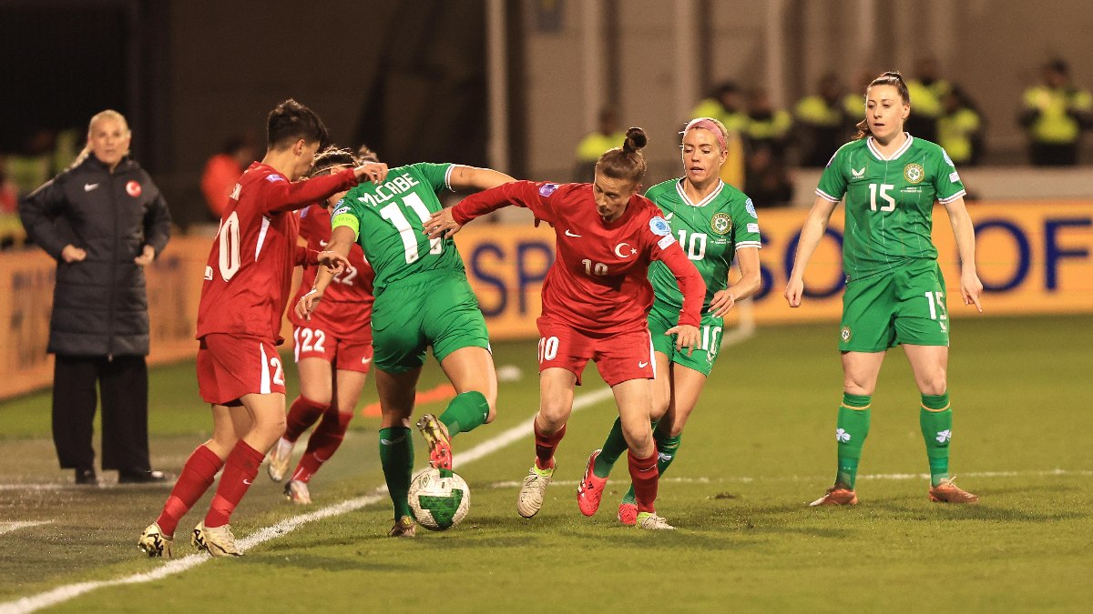A Milli Kadın Futbol Takımı, İrlanda’ya yenildi