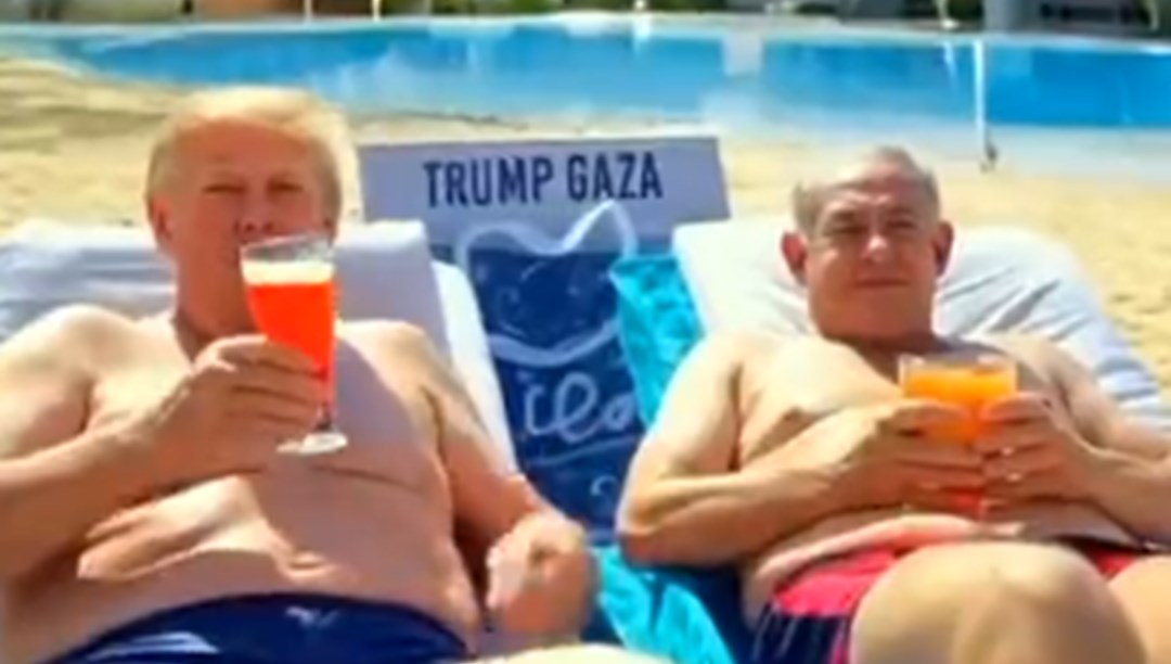 Trump’tan skandal paylaşım: Soykırımın yapıldığı Gazze’de dansözlü dolarlı parti