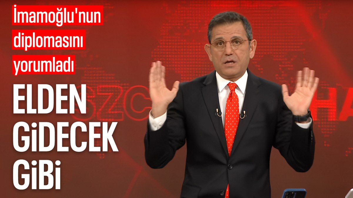 Fatih Portakal’dan, İmamoğlu’nun diplomasına yorum: Elden gidecek gibi