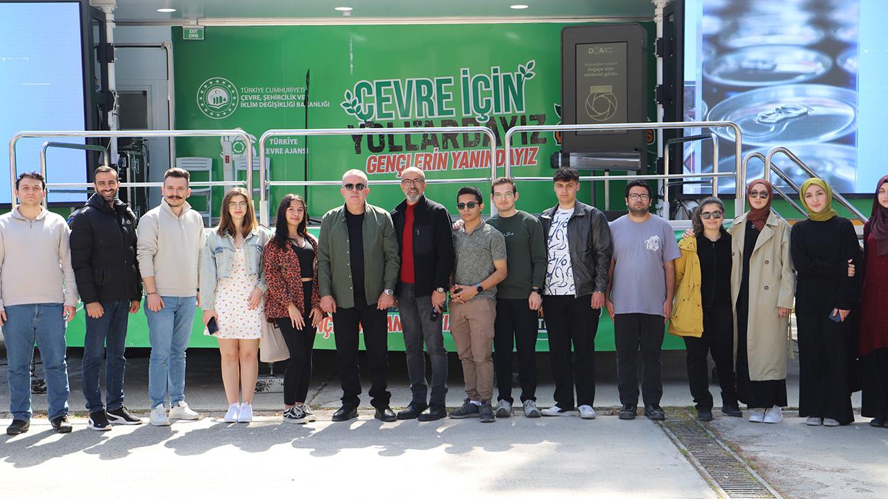 “Doğa Dostu Tır”, Amasya Üniversitesi’nde kuruldu